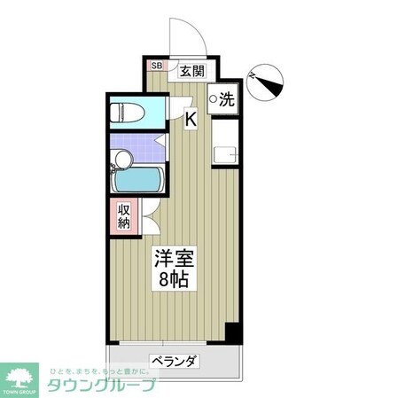 メゾン・ド・ディマンシェの物件間取画像